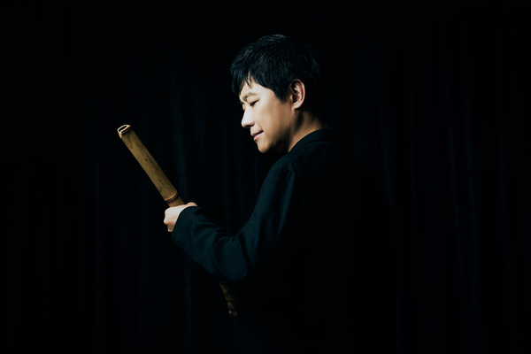 動作保証　尺八　銘あり　岳？　藤巻　約51cm 藤原道山（尺八演奏家）デビュー25周年記念アルバム「邂 Kai」3/29（土